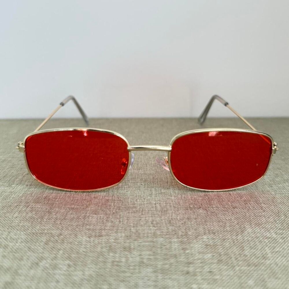 Unbranded Men's Red Sunglasses